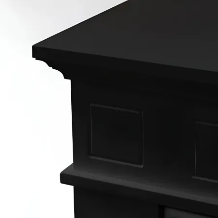 Camino a Bioetanolo 3,4 kW da Pavimento 1,2L Nero in Legno MDF