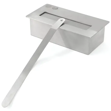 Camino a Bioetanolo 3,4 kW da Pavimento 1,2L Nero in Legno MDF