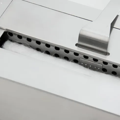 Camino a Bioetanolo Bianco da Terra 3,4 kW Lana di Roccia 1,8L Interno