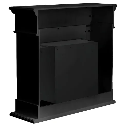 Camino a Bioetanolo Nero da Terra 3,4 kW Lana di Roccia 1,8L Interno