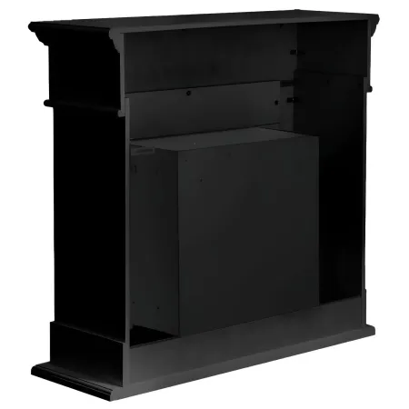 Camino a Bioetanolo Nero da Terra 3,4 kW Lana di Roccia 1,8L Interno
