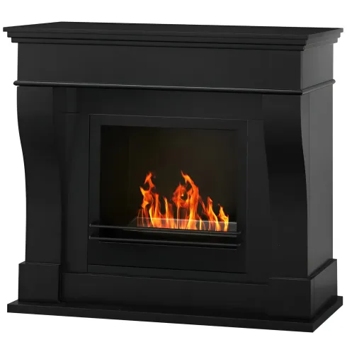 Camino a Bioetanolo da Interno 1,8L da Appoggio 3,4 kW Nero Moderno