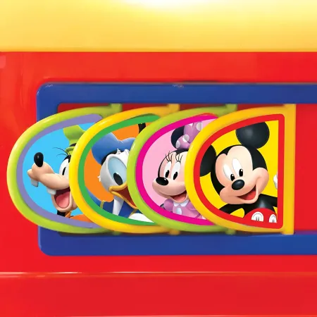 Treno Elettrico Cavalcabile da Bambino Mickey con Binari Suoni Disney