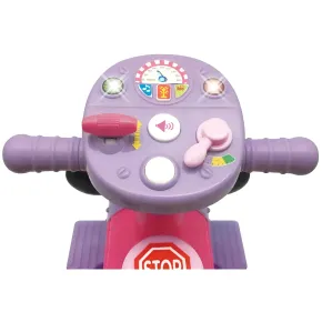 Treno Elettrico Cavalcabile da Bambino Minnie con Binari Suoni Disney 2