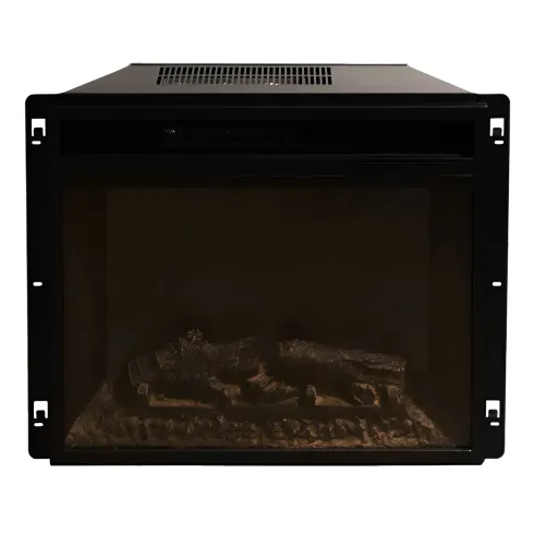 Camino Elettrico da Pavimento 1800W Legno MDF Bianco per Soggiorno