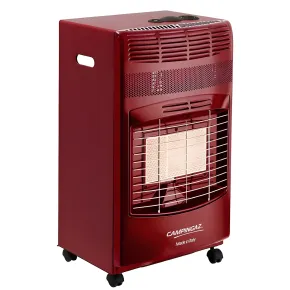 Stufa a Infrarossi Gas 4100W Portatile Bordeaux Valvola di Sicurezza
