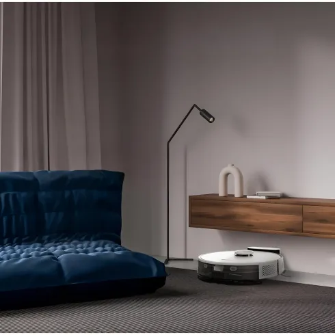 Robot Aspirapolvere Lavapavimenti Smart Bianco 0,35L Mappatura Wi-Fi