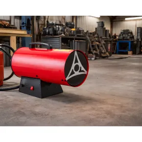 Generatore Aria Calda 30kW Ventilazione Elettrica 230V GPL Rosso 2