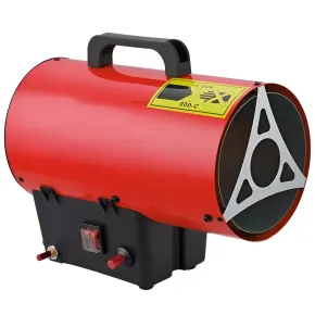 Generatore Aria Calda 10kW Ventilazione Elettrica 230V GPL Rosso