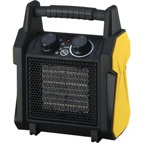 Generatore Aria Calda 3kW Elettrico 220V Giallo Portatile Ceramico