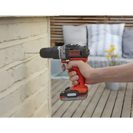 Trapano Avvitatore Black & Decker a Percussione 2V 1,5Ah LED con Borsa