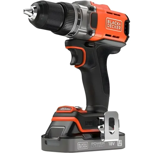 Trapano Avvitatore Black & Decker Percussione 18V Valigetta Accessori