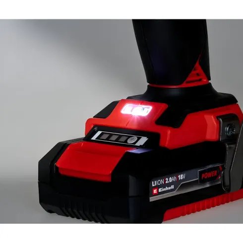 Trapano Avvitatore Einhell a Percussione 18V Regolabile 2 Batterie