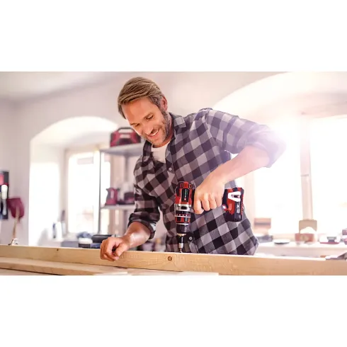 Trapano Avvitatore Einhell a Percussione 18V Regolabile 2 Batterie