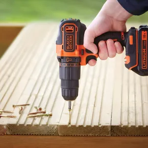 Trapano Percussione Smerigliatrice Black+Decker 18V Kit 2 Batterie 2