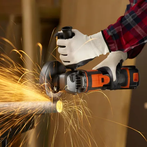 Trapano Percussione Smerigliatrice Black+Decker 18V Kit 2 Batterie