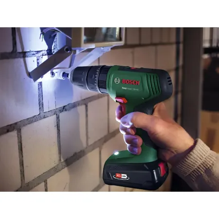 Trapano Avvitatore Bosch Battente 18V 2Ah Compatto con Valigetta