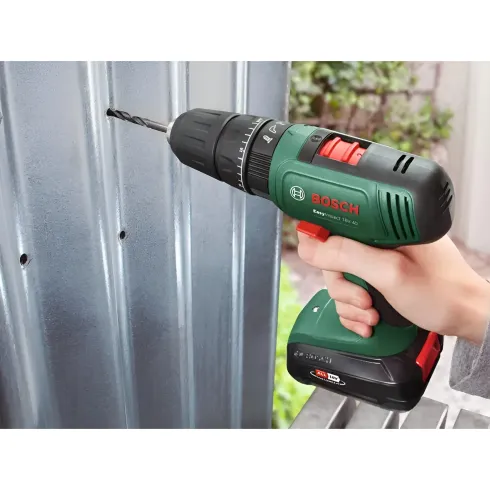 Trapano Avvitatore Bosch Battente 18V 2Ah Compatto con Valigetta