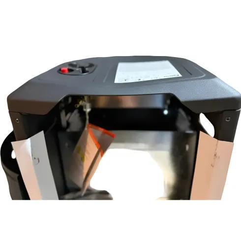 Stufa a Gas 3.4kW Infrarossi Effetto Camino Catalitica Fiamma Vera