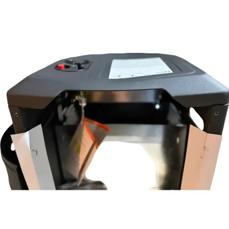 Stufa a Gas 3.4kW Infrarossi Effetto Camino Catalitica Fiamma Vera