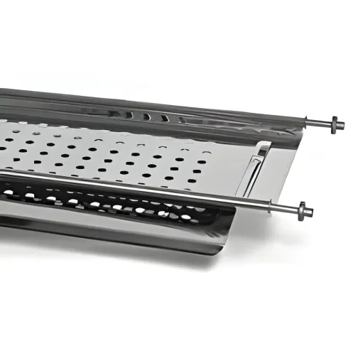 Scolapiatti da Incasso 76 cm Inox Vassoio Salvagocce Pensile Cucina