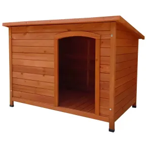 Outlet Cuccia per Cani Taglia Media Legno da Esterno Tetto Apribile