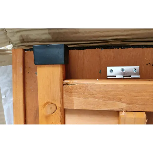Outlet Cuccia per Cani Taglia Media Legno da Esterno Tetto Apribile