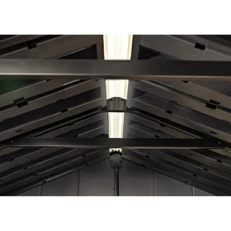 Keter Apex Casetta da Giardino in Resina Effetto Legno 230x224x246 cm