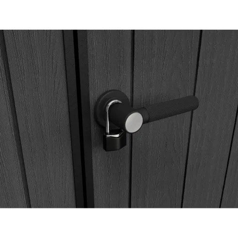 Keter Apex Casetta da Giardino in Resina Effetto Legno 230x224x246 cm