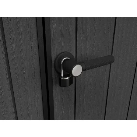 Keter Apex Casetta da Giardino in Resina Effetto Legno 287x230x246 cm