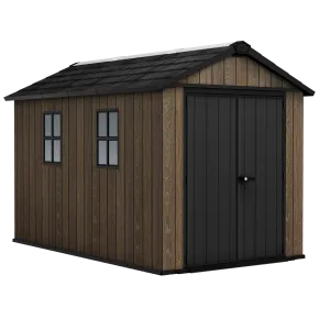 Keter Apex Casetta da Giardino Resina Effetto Legno 350x230x246 cm 2