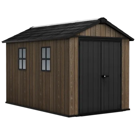 Keter Apex Casetta da Giardino Resina Effetto Legno 350x230x246 cm