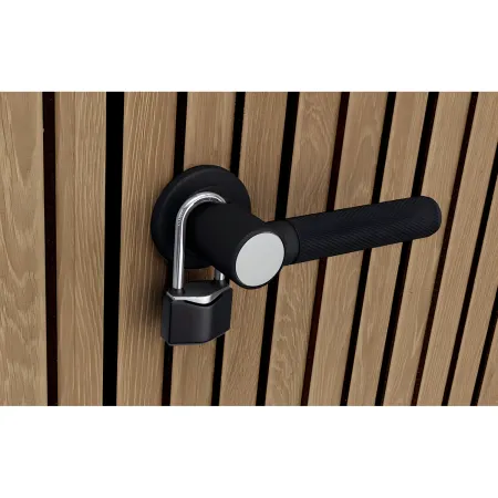 Armadio Porta Attrezzi Keter 1400L Doghe Effetto Legno da Esterno