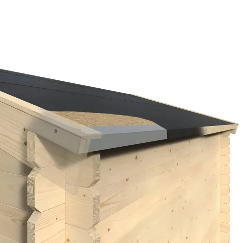 Casetta in Legno da Giardino 4x3 per Attrezzi Doppia Porta Block-House