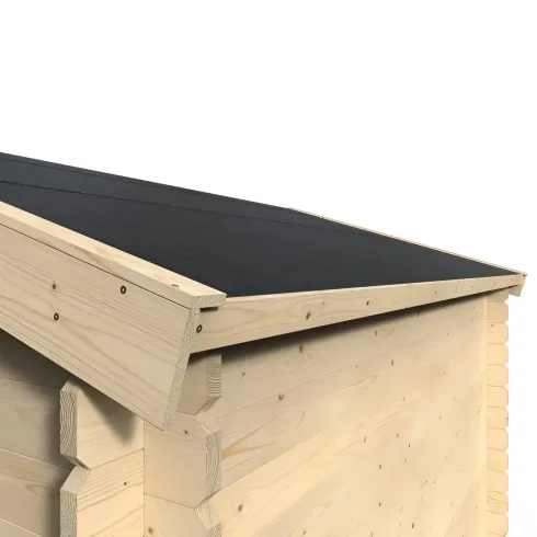 Casetta in Legno da Giardino 4x4 per Attrezzi Doppia Porta Block-House