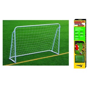 Porta Calcio Deluxe Metallo + Rete Piccchetti 180x122x60 Soccer Goal Calcetto