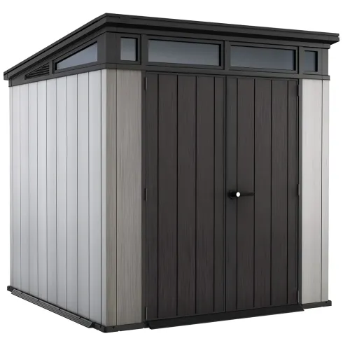 Casetta Keter Artisan 214x218 Addossata con Pavimento Interno