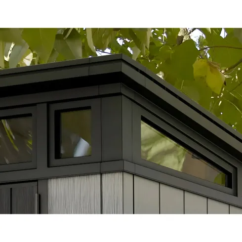 Casetta Keter Artisan 214x218 Addossata con Pavimento Interno