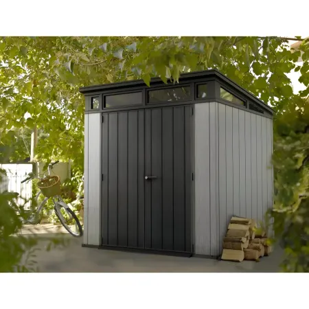 Casetta Keter Artisan 214x218 Addossata con Pavimento Interno