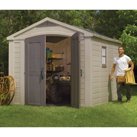 Keter Casetta per Attrezzi Factor 256x331 cm in Resina