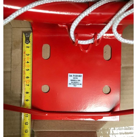 Canestro da Basket 46 cm Regolamentare Metallo Rete Pallacanestro Adulti Bambini
