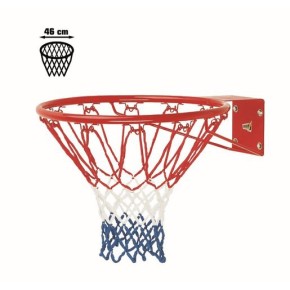 Canestro da Basket 46 cm Regolamentare Metallo Rete Pallacanestro Adulti Bambini 2