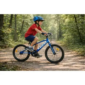 Bicicletta Single Speed 20" Blu Freni V-Brake Alluminio Telaio Hi-Ten 2