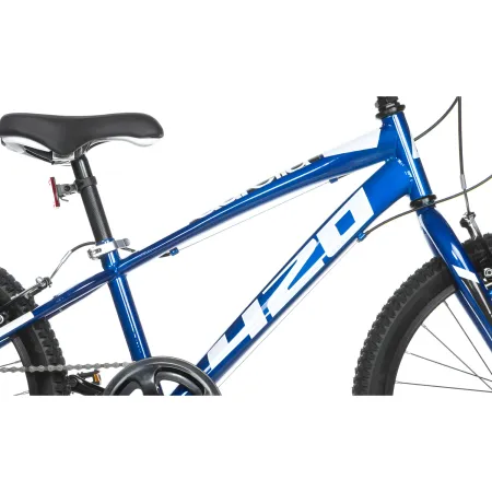 Bicicletta 20" Cambio Shimano 6v Blu con Freni V-Brake Telaio Hi-Ten