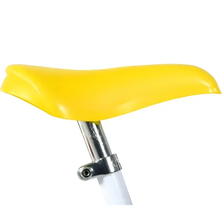 Bicicletta Rotelle Bing 12" per Bambini Bianco Porta Borraccia Gomma EVA