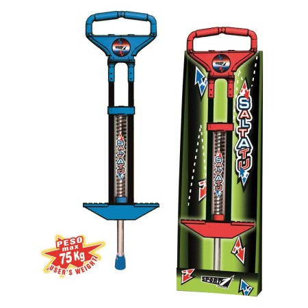 Trampolo a Molla Pogo Stick Jump Saltarello per Bambini Saltatu Antiscivolo