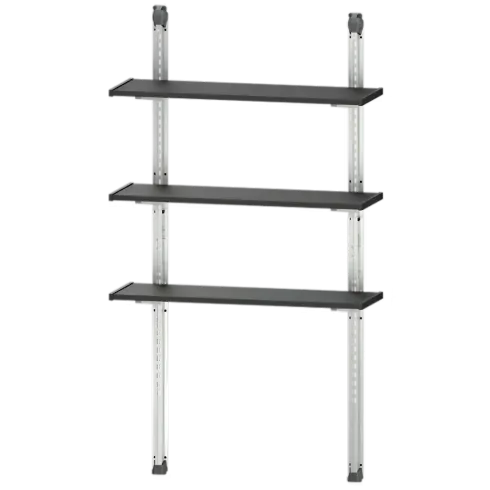Kit Scaffali per Casetta da Giardino Keter 3 Mensole Modulari 100x30