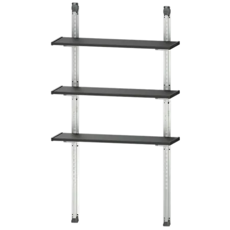 Kit Scaffali per Casetta da Giardino Keter 3 Mensole Modulari 100x30