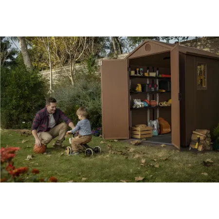 Kit Scaffali per Casetta da Giardino Keter 3 Mensole Modulari 100x30
