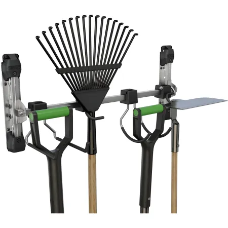 Kit Appendi Attrezzi Keter per Casette da Giardino 4 Ganci 74x15x30cm